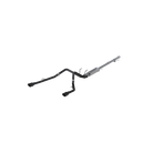 MBRP 09-14 Dodge Ram 1500 5.7L Cat-Back Dual Split Rear (Through Stock Bumper) AL - Black