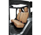 Bestop 13-18 Jeep Wrangler JK 4-Door Rear Seat Covers (Tan)