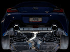 AWE Tuning Subaru BRZ/ Toyota GR86/ Toyota 86 Track Edition Cat-Back Exhaust- Chrome Silver Tips