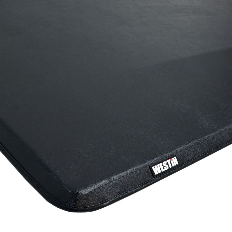 Westin 09-18 Dodge RAM 1500 / 19-23 Classic 5ft. 7in. Bed Soft Tri-Fold Tonneau Cover - Black