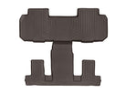 WeatherTech 2018+ Chevrolet Traverse Rear FloorLiner - Cocoa (2nd Row Bucket Seats)