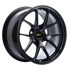 BBS RI-A 18x9.5 5x120 ET40 PFS Metallic Black Subtle Blue Flake Wheel -82mm PFS/Clip Req