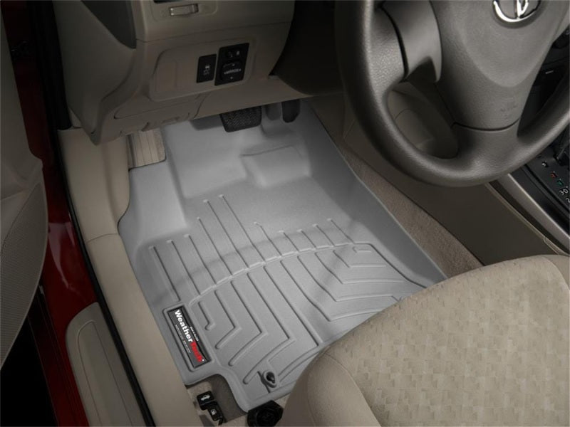 WeatherTech 09+ Pontiac Vibe Front FloorLiner - Grey