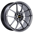BBS RF 18x7.5 4x100 ET48 Diamond Black Wheel -70mm PFS/Clip Required