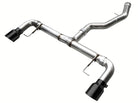 AWE Tuning 19-23 BMW 330i / 21-23 BMW 430i Base G2X Track Edition Axle-Back Exhaust - Diamond Black