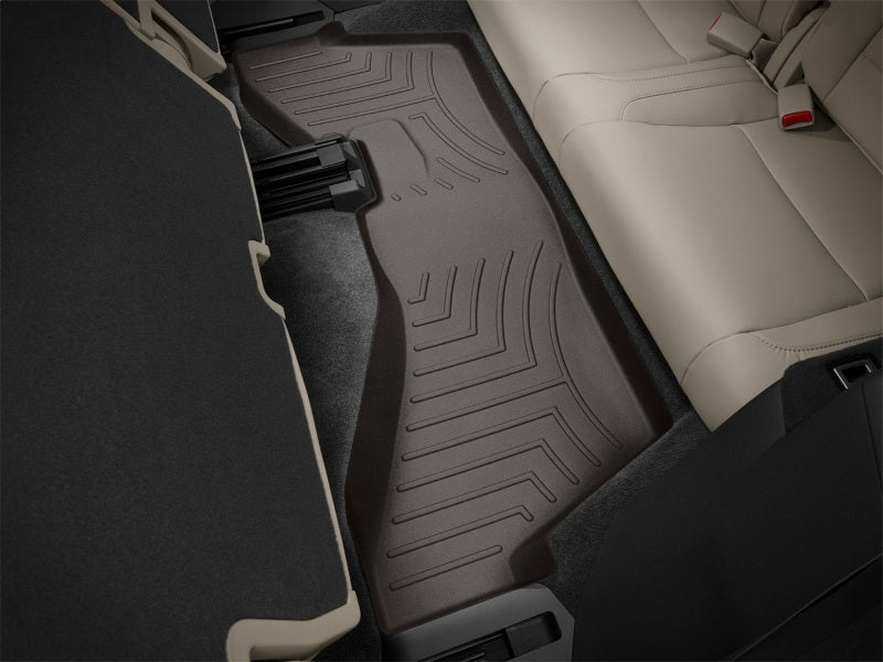 WeatherTech 2014-2016 Acura MDX Rear FloorLiner - Cocoa