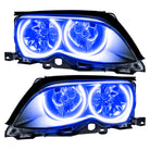 Oracle 02-05 BMW 3 Series SMD HL - Black - ColorSHIFT w/ 2.0 Controller