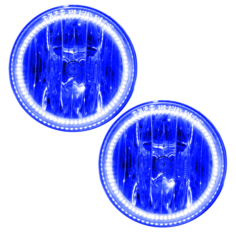 Oracle 07-14 Chevrolet Tahoe LED Fog Halo Kit - Blue