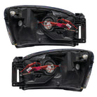 Oracle 07-08 Dodge Ram SMD HL - Black - ColorSHIFT w/ Simple Controller