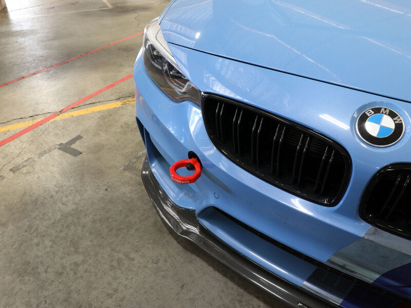 aFe Control Front Tow Hook Red BMW F-Chassis 2/3/4/M