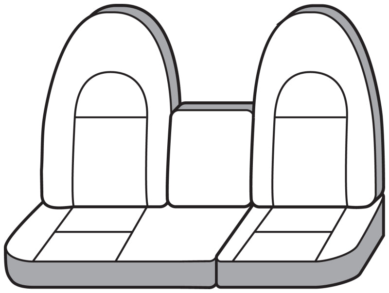 Covercraft 19-2024 Chevrolet Low Polycotton SeatSaver Custom Front Row Seat Covers - Misty Grey