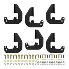 Westin 14-18 Chevrolet Silverado/GMC Sierra Crew Cab Outlaw Nerf Step Bars (Excl. Diesel) -Text. Blk