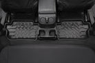 Bestop 18-26 Jeep Wrangler JL 2-Door Rear Floor Mats (Black)