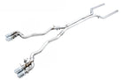 AWE Tuning 18-19 BMW M5 (F90) 4.4T AWD SwitchPath Cat-Back Exhaust - Chrome Silver Tips