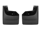 WeatherTech 2021+ Ford F-150 Raptor (Incl. 37 Perf. Pkg) No Drill Rear MudFlaps - Black