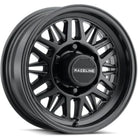 Raceline 451B Ryno TR Trailer 14x6in / 5X4.5 BP / 0mm Offset / 3.19mm Bore - Satin Black