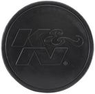 K&N Universal Rubber Filter-Round Tapered 4in Flange ID x 8in Base OD x 6.625in Top OD x 8in H