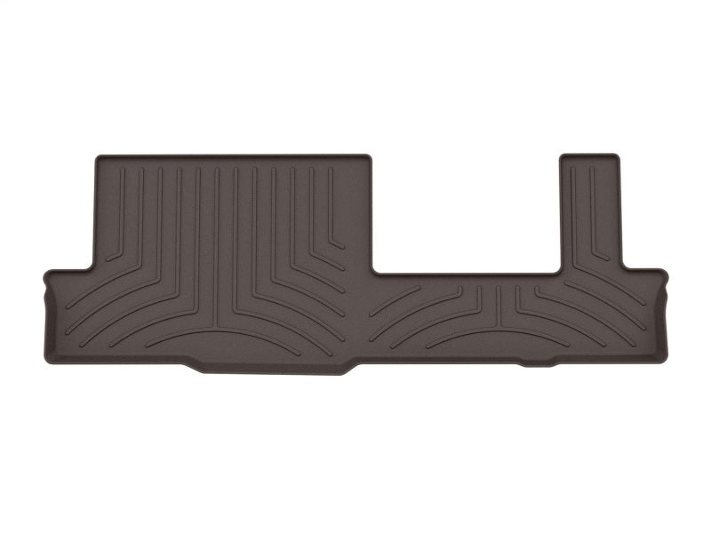 WeatherTech 2021+ Cadillac Escalade Rear FloorLiner HP - Cocoa