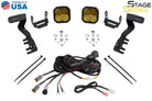 Diode Dynamics 2024+ Toyota Tacoma SS3 LED Ditch Light Kit- Pro Yellow Combo