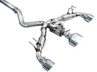 AWE Tuning 23-24 Toyota GR Corolla Track Edition Cat-Back Exhaust - Chrome Silver Tips