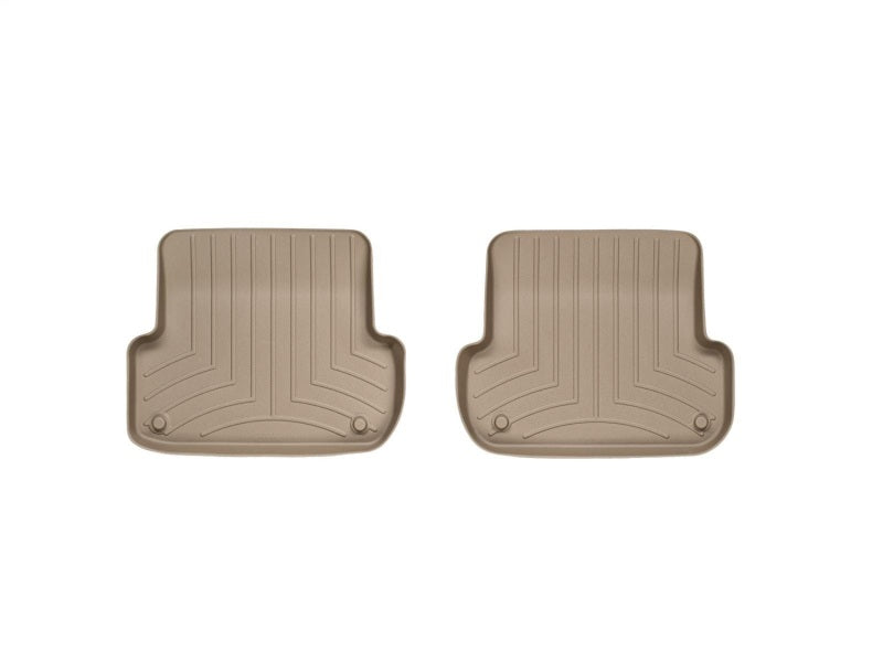 WeatherTech 02-08 Audi A4/S4/RS4 Rear FloorLiner - Tan