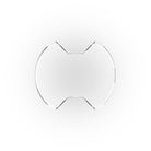 KC HiLiTES SlimLite 6in Light Shield - SAE Driving Beam - Clear
