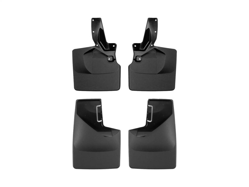 WeatherTech 2021+ Ford Bronco (315 Width Tire Size) No Drill Mudflaps - Black