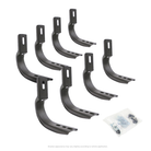 Go Rhino 20-20 Jeep Gladiator Brackets for OE Xtreme Cab Length SideSteps
