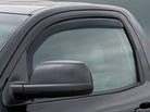 WeatherTech 07-21 Toyota Tundra DC/CC/CrewMax & 08-22 Sequoia FRT Side Window Deflectors - Dark Tint