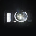 AlphaRex 24-26 Toyota LC Heritage LUXX LED Proj Headlight Blk  w/Activ Light/Seq Signal/Switchback