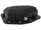 aFe POWER 2021 Ford Bronco w/ Dana M220 Diff Cover w/ Gear Oil Black Street Series w/ Machined Fins
