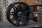 Vossen x Novitec SP2 22x10in - 5x120 BP - ET12 - Satin Black Rolls-Royce Phantom 1st Gen Rear Wheel