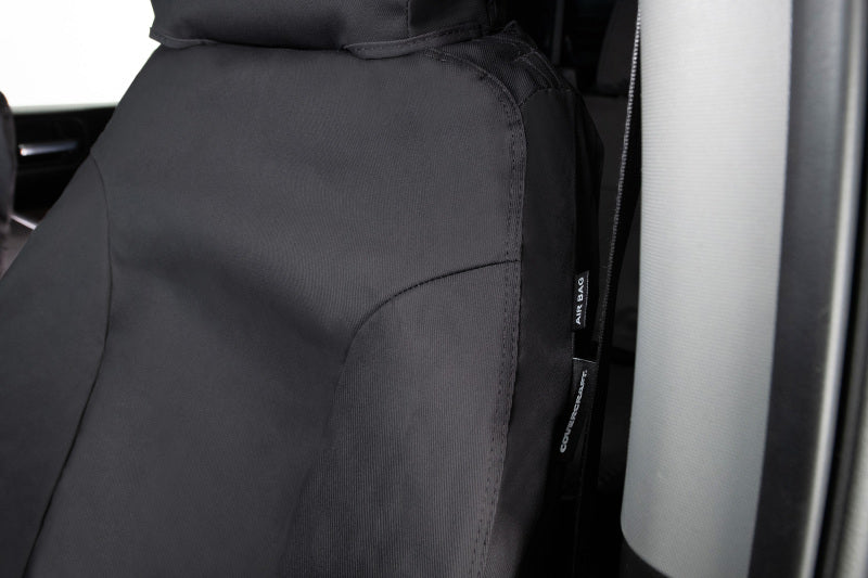 Covercraft 15-20 Chevrolet Tahoe Polycotton SeatSaver Custom Front Row Seat Covers - Charcoal