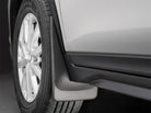 WeatherTech 2014+ Nissan Rogue Front No Drill Mudflaps - Black