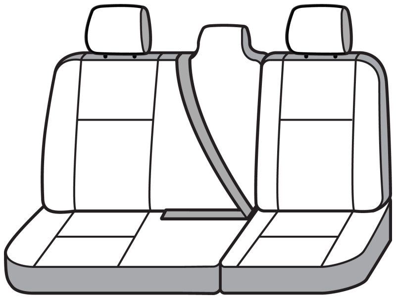 Covercraft 19-24 Dodge RAM 1500 Endura PrecisionFit Custom Second Row Seat Covers - Tan/Black