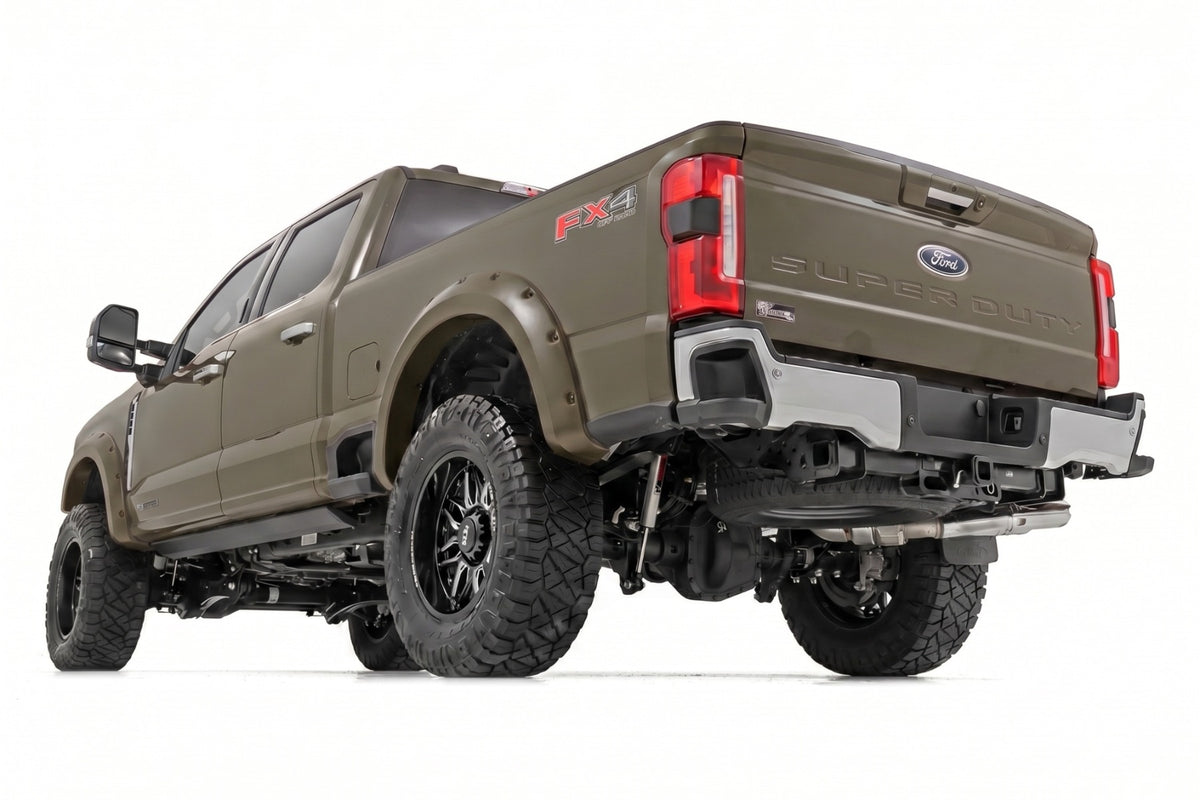 Rough Country Pocket Fender Flares | T9 Marsh Gray | Ford F-250/F-350 Super Duty (23-26)