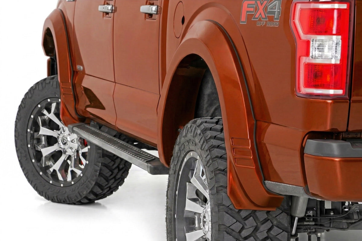 Rough Country  Fender Flares | SF1 | H7 Bronze Fire | Ford F-150 2WD/4WD (2015-2017)