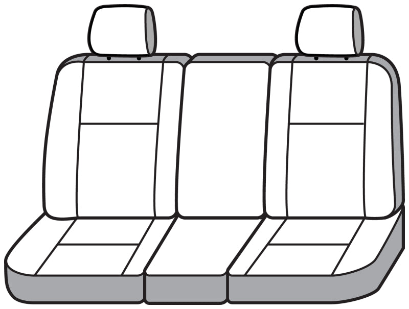 Covercraft Waterproof Polyester SeatSaver Custom Front Row Seat Covers - Grey