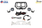 Diode Dynamics 14-18 Polaris RZR XP Stage Series LED Grille Kit - Sport White Fog