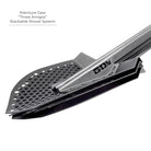 Go Rhino Xventure Gear Sharktooth Stackable Shovel - Textured Black