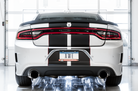 AWE Tuning 2017+ Dodge Charger 5.7L Touring Edition Exhaust - Non-Resonated - Diamond Black Tips