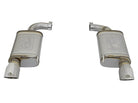 aFe MACHForce XP 2.5in 409 Stainless Axle Back Exhaust w/Stainless Tips 15-17 Ford Mustang I4-2.3L