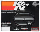 K&N Street Metal Intake System Side Draft Dyna/Softail Silver Intake System-Harley-Davidson