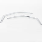 Putco 16-20 Nissan Titan Crew Cab (Set of 2) Front Only Element Chrome Window Visors