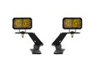 Diode Dynamics 19-21 Ford Ranger Stage Series 2in LED Ditch Light Kit - Yellow Pro Combo
