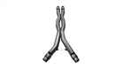 Corsa 2015-2024 Ford Mustang GT 5.0 3in Double X Pipe Will Fit Factory Exhaust