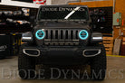 Diode Dynamics 18-21 Jeep JL Wrangler/Gladiator RGBW HD LED Halos