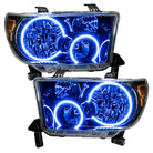 Oracle 07-11 Toyota Tundra Pre-Assembled Headlights - Black Housing - w/o Controller