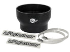 aFe Magnum FORCE Intake Coupling Kit (4-1/3 IN ID to 3-1/2 IN ID x 2-3/4 IN L) Straight Black