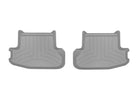 WeatherTech 2020+ Audi A5/S5 Rear (2nd Row) FloorLiners - Grey (COUPE ONLY)
